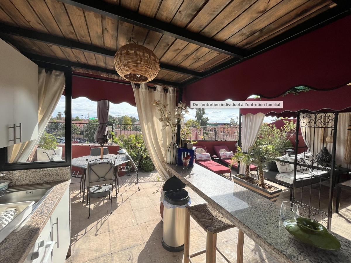 Apartamento Dar L'Hna Marrakesh Exterior foto