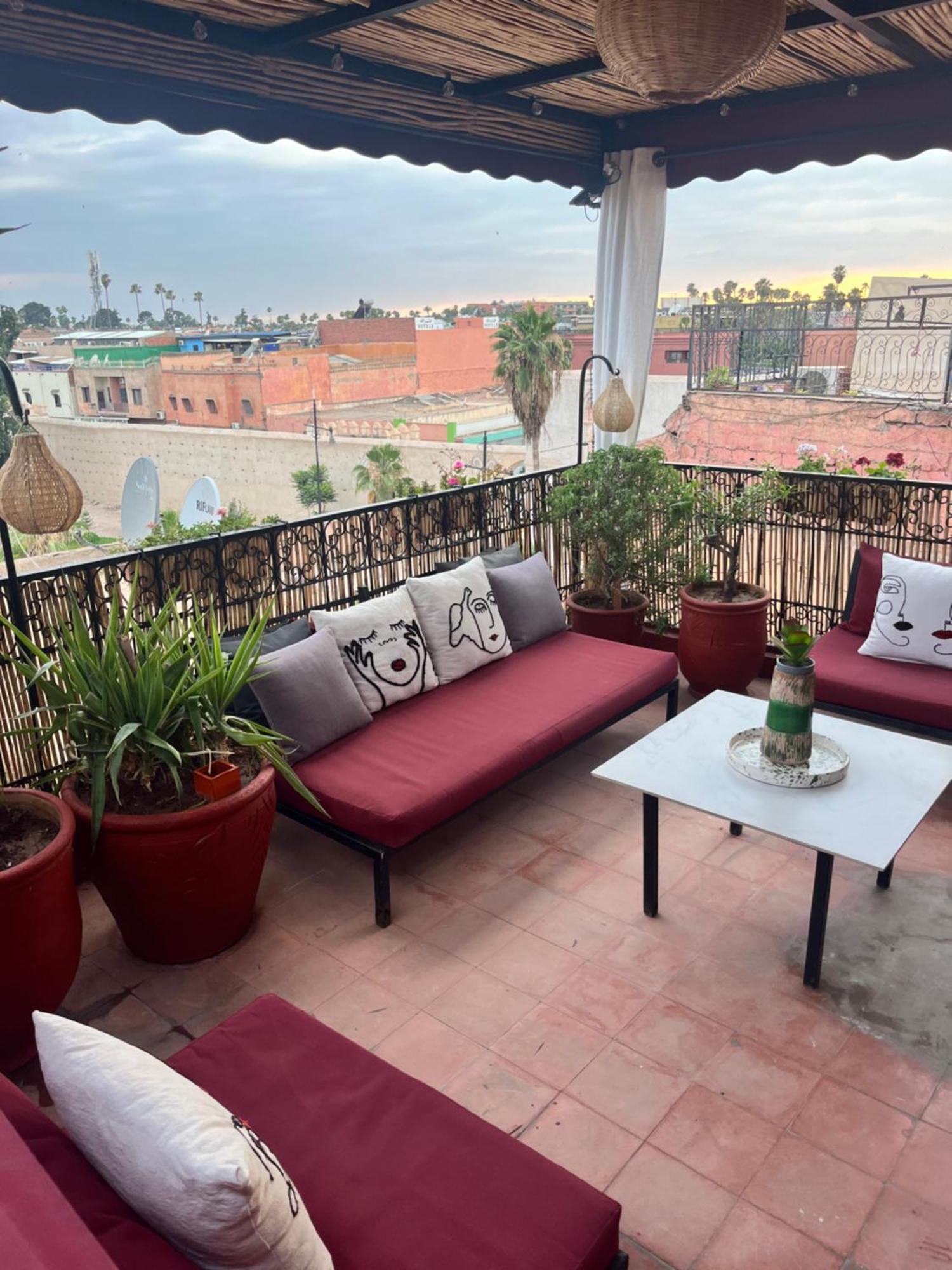 Apartamento Dar L'Hna Marrakesh Exterior foto
