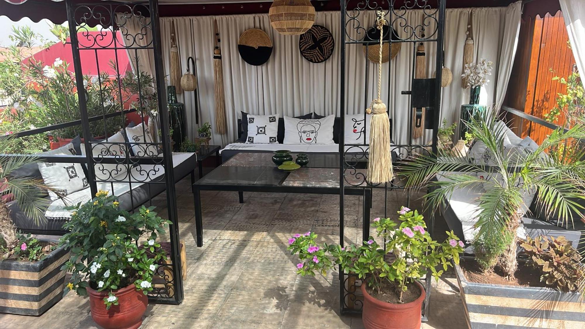 Apartamento Dar L'Hna Marrakesh Exterior foto